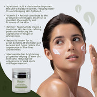 Hydrating Collagen & Retinol Face Moisturizer - Unisex Day and Night