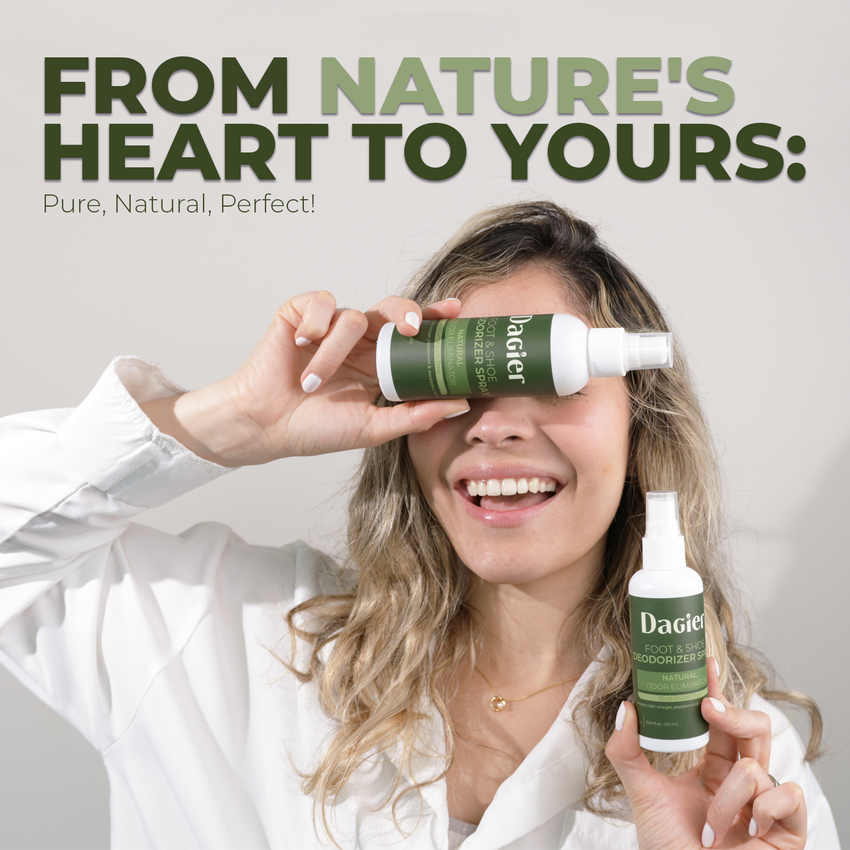 Dagier Travel Foot Spray | Odor & Fungus Relief On the Go