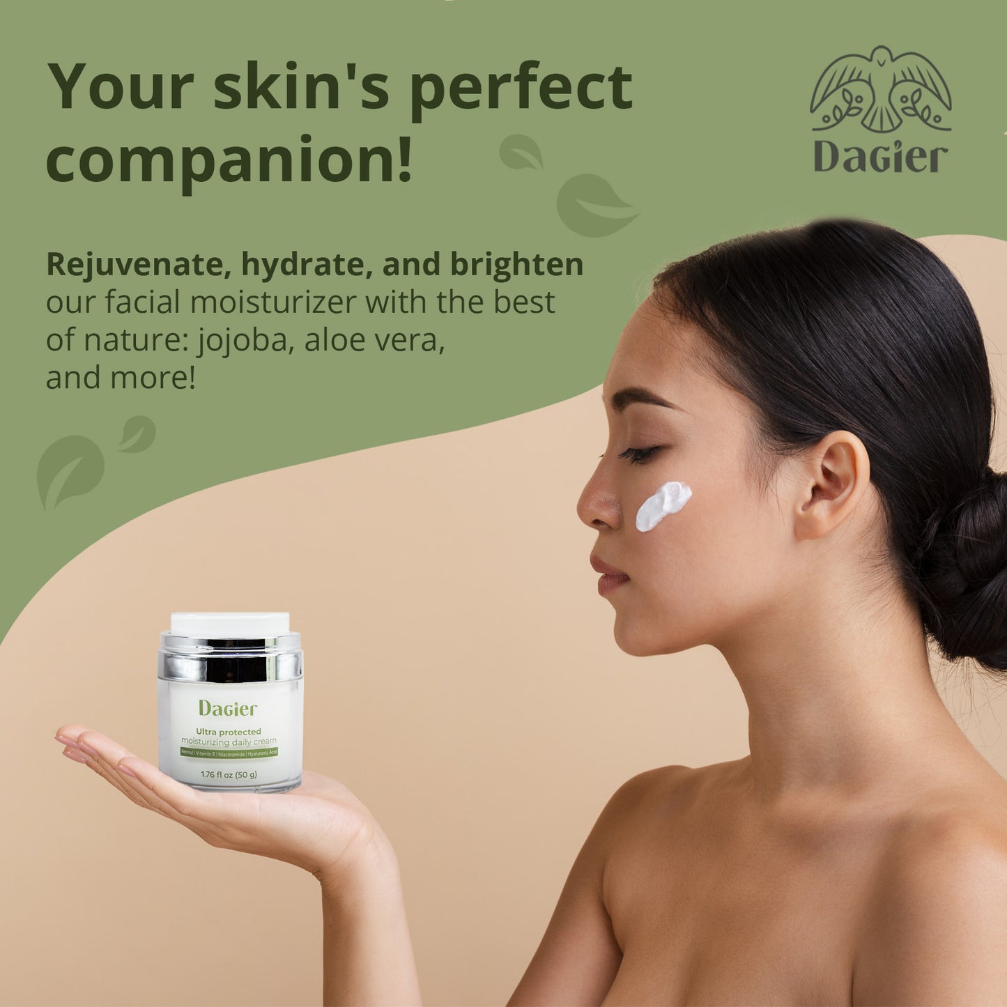 Ultra Protected Moisturizing Daily Face Cream, Day & Night, Unixed