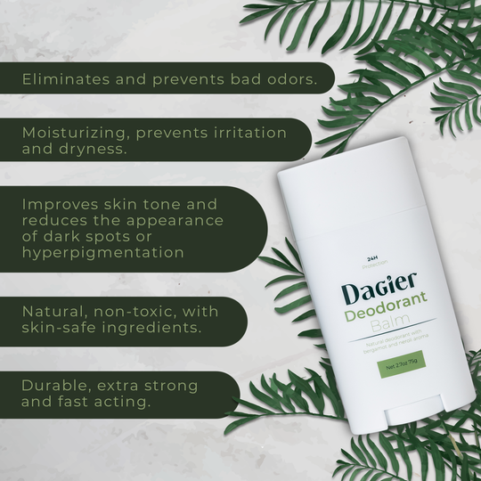 Dagier Natural body deodorant Balm for men and women